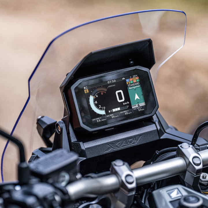Honda, X-ADV, ekran